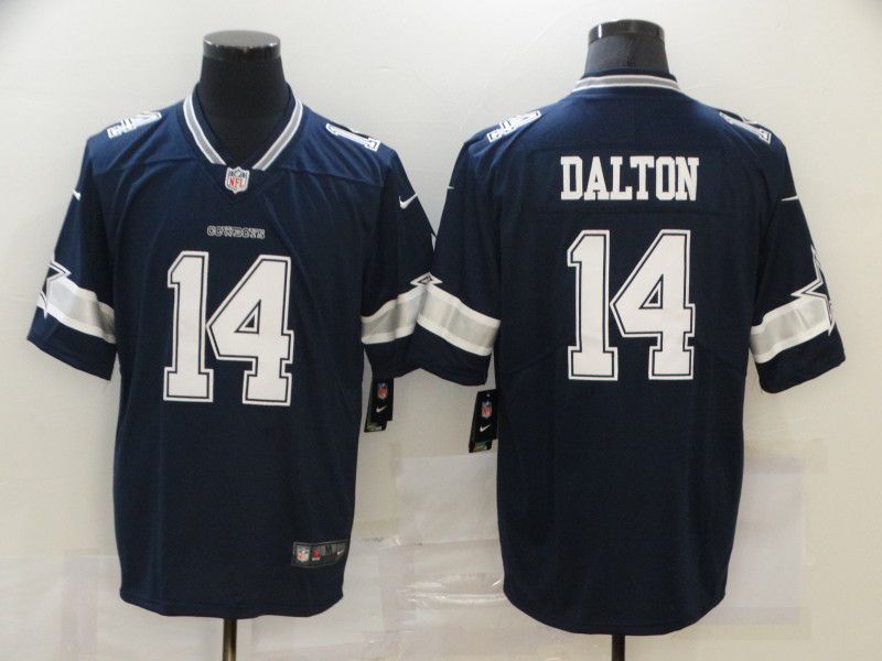 Men Dallas cowboys #14 Dalton Blue Nike Vapor Untouchable Limited 2020 NFL Nike Jerseys->dallas cowboys->NFL Jersey